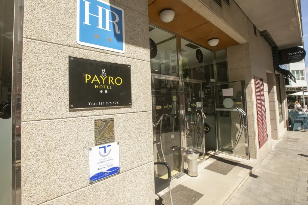 hotel payro milladoiro entrada